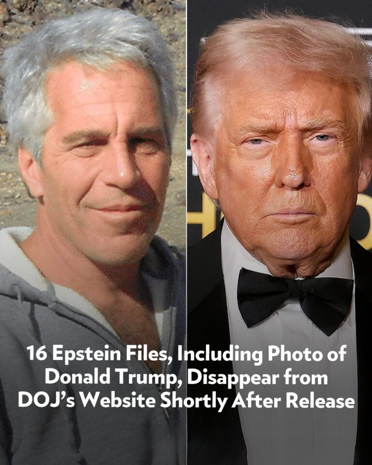 16 Epstein Files, Including Photo of Donald Trump, Disappear from DOJ’s Website Shortly After Release