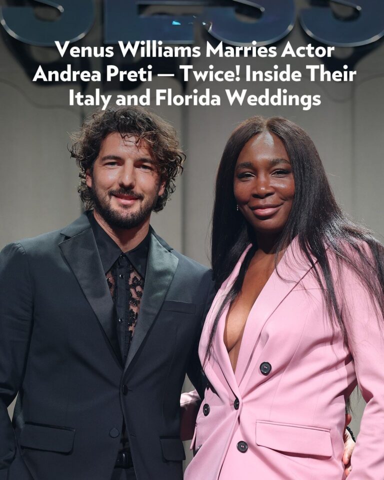 Venus Williams Marries Actor Andrea Preti — Twice! Inside Their Italy and Florida Weddings