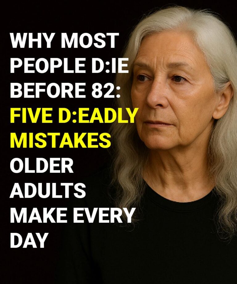 5 Everyday Mistakes That Can Steal Years From Your Life (And How to Avoid Them After 60)