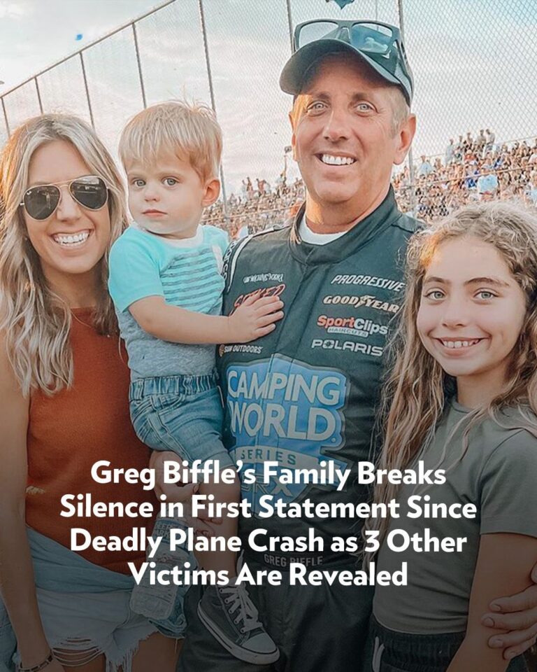 Greg Biffle’s Family Breaks Silence in First Statement Since Deadly Plane Crash as 3 Other Victims Are Revealed