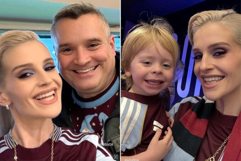 Kelly Osbourne Hangs with Rarely Seen Brother Louis and Son Sidney to Cheer on Late Dad Ozzy’s Favorite Soccer Team
