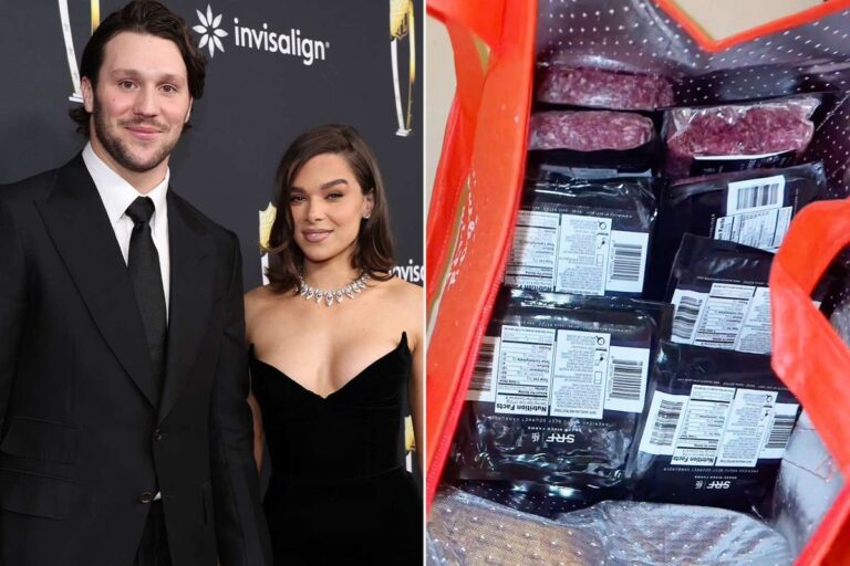 Josh Allen and Hailee Steinfeld Gifted His Offensive Lineman a ‘Quarter of a Cow’ for the Holidays