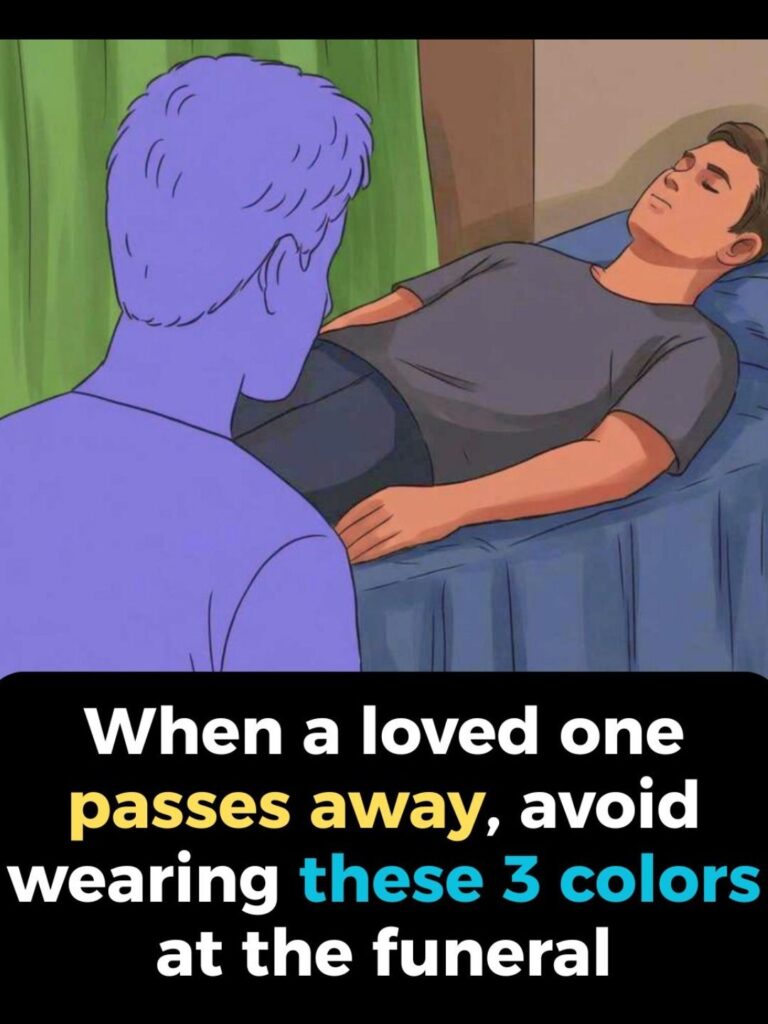 Colors should advoid in funeral