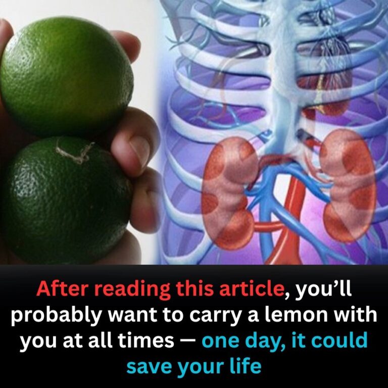 Why Carrying a Lemon Could Be a Smart, Life-Saving Habit 🍋
