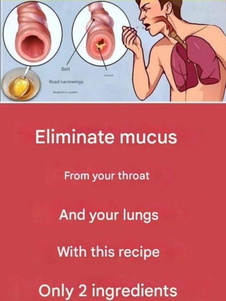 🧼 Clear Your Throat & Lungs of Mucus With This 2-Ingredient Remedy — Fast, Natural & Soothing