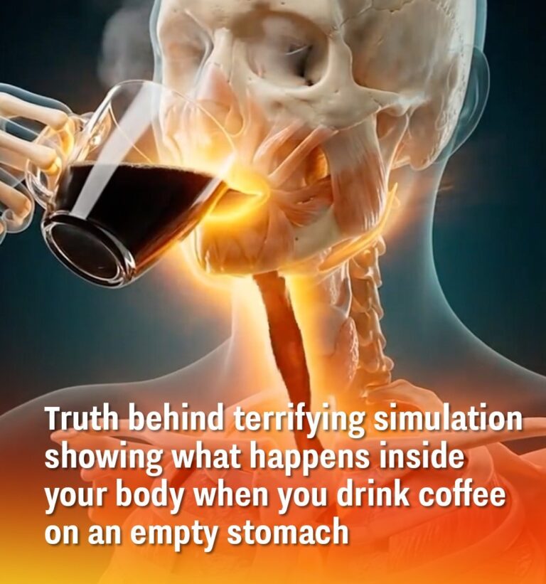 Truth behind terrifying simulation showing what happens inside your body when you drink coffee on an empty stomach