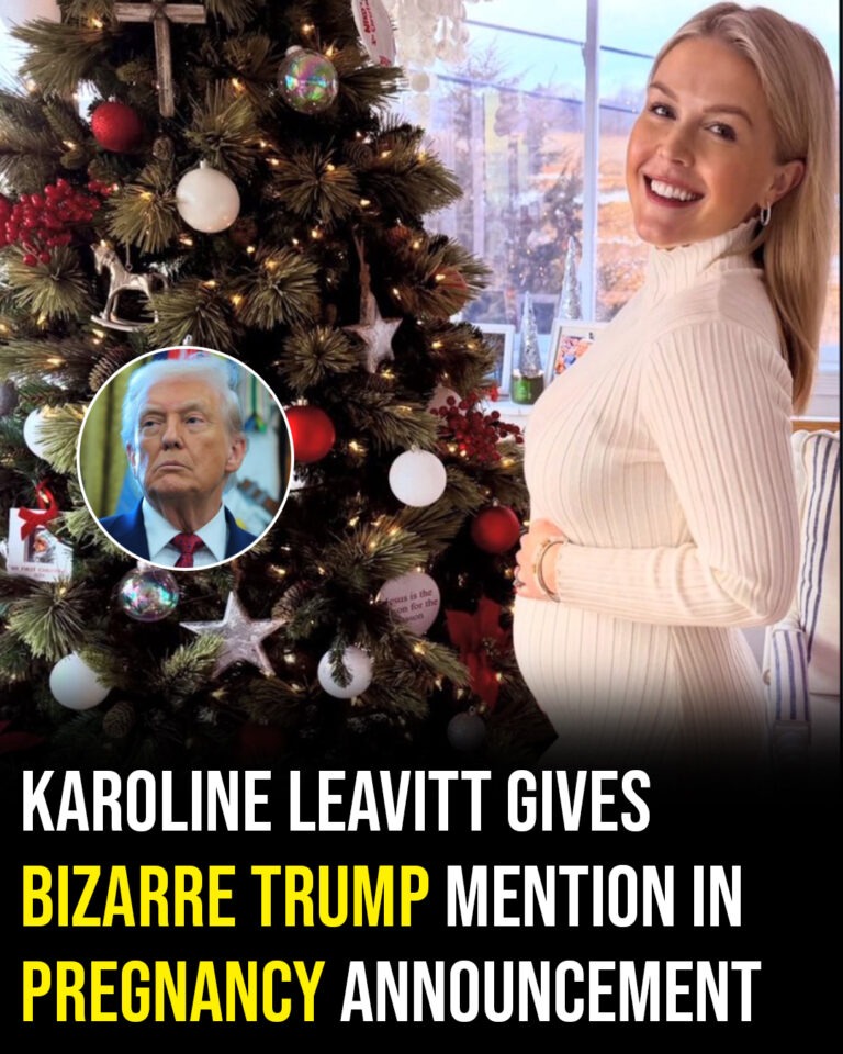 What Happened When Karoline Leavitt Revealed Her Pregnancy