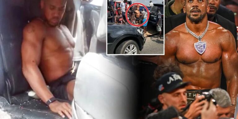 AJ SMASH ‘Cause’ of horror Anthony Joshua crash emerges after SUV taking boxing champ smashes into truck killing two