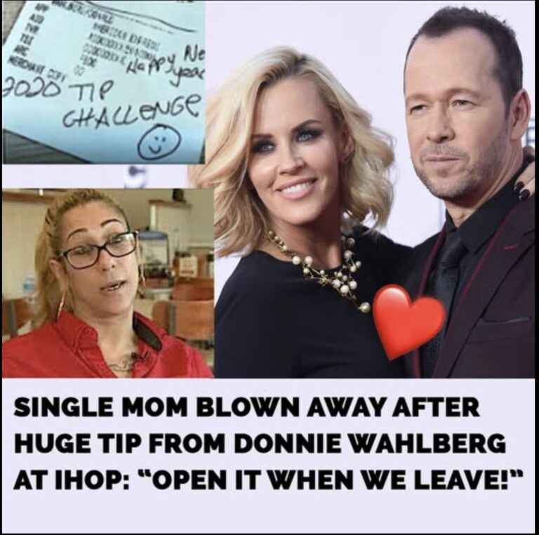 Donnie Wahlberg Leaves a Single Mom Speechless With a Special Tip