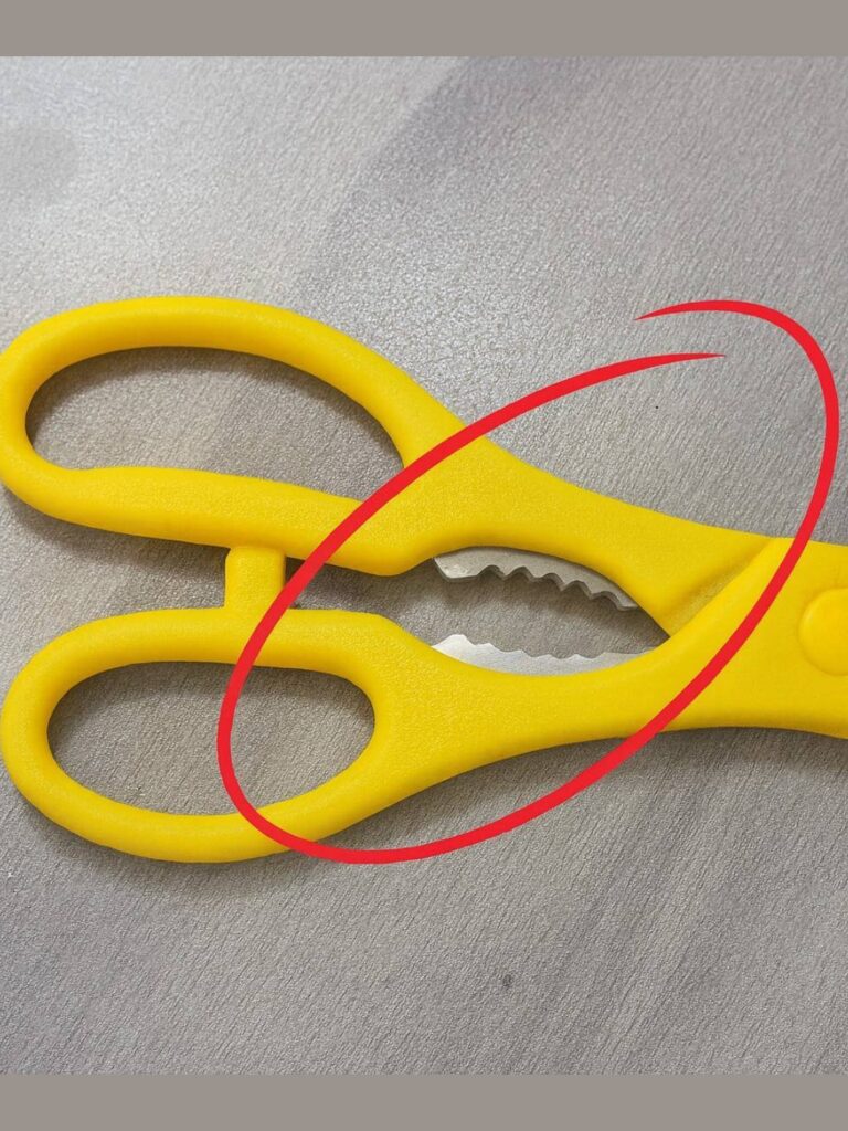 What’s That Strange Toothy Part on Kitchen Scissors For? 🔪