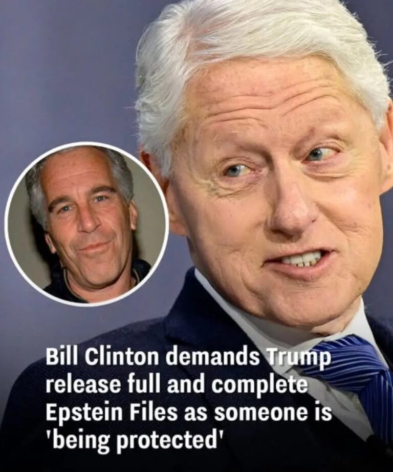 Clinton Urges Trump to Make Full Epstein Records Public, Citing Someone ‘Under Protection’