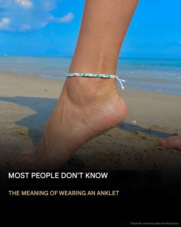 What your anklet really says about you: it’s more than just a piece of jewelry