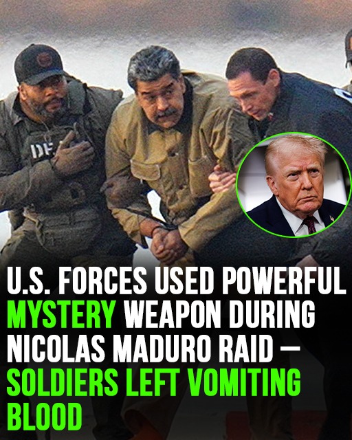 Account claims US forces used mystery weapon during Nicolas Maduro raid – soldiers left vomiting blood