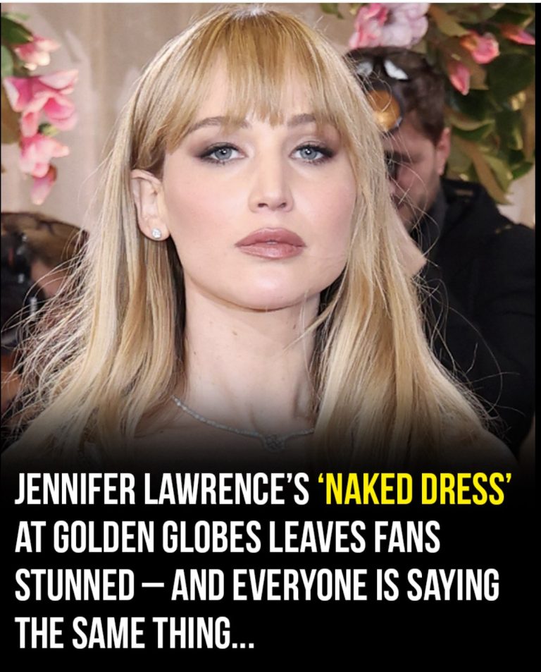 All Eyes on Jennifer Lawrence’s Bold Red Carpet Dress at the Golden Globes