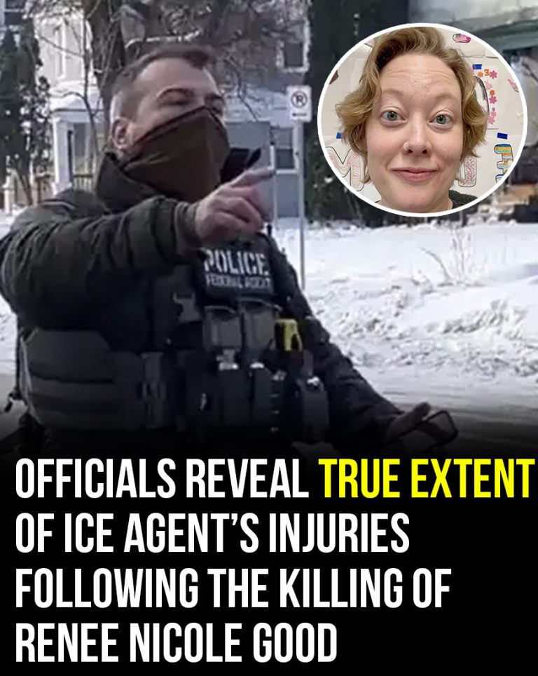 ICE agent who killed Renee Good suffered internal bleeding, officials say