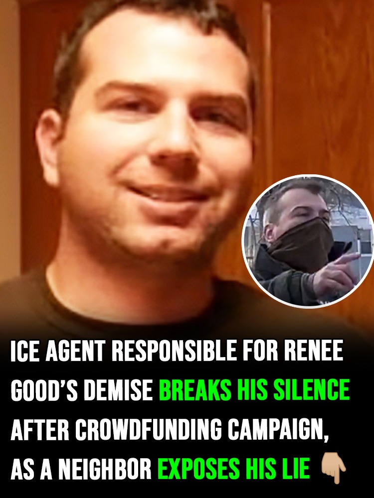 Minneapolis ICE agent breaks silence after crowdfunding as his neighbor says he lied