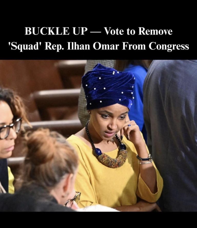 Vote to Remove Squad Democrat Ilhan Omar From House — She’s DONE After…
