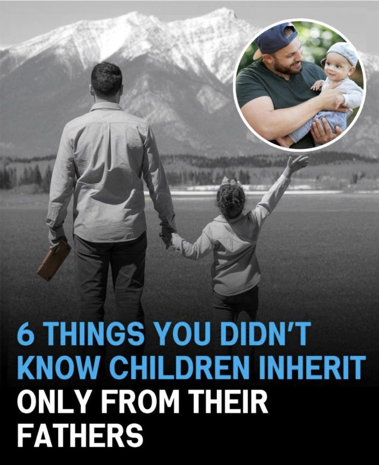 10 genetic traits you inherit from your father