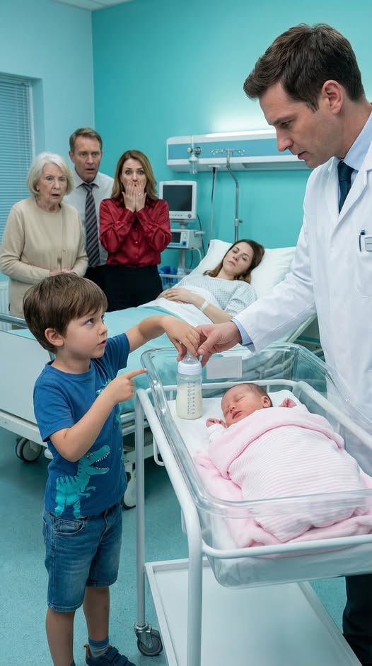 Mom, Should I Give the Doctor the Powder Grandma Put in the Milk?