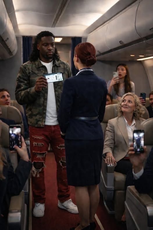 **She Arrogantly Took His First-Class Seat and Called Security on Him, Assuming He Didn’t Belong, Until He Calmly Revealed He Owned the Airline, Exposing Bias, Triggering a Viral Reckoning, Forcing Immediate Firings and Reforms, and Turning One Quiet Flight Into a Powerful Lesson About Dignity, Prejudice, and the True Meaning of Respect**
