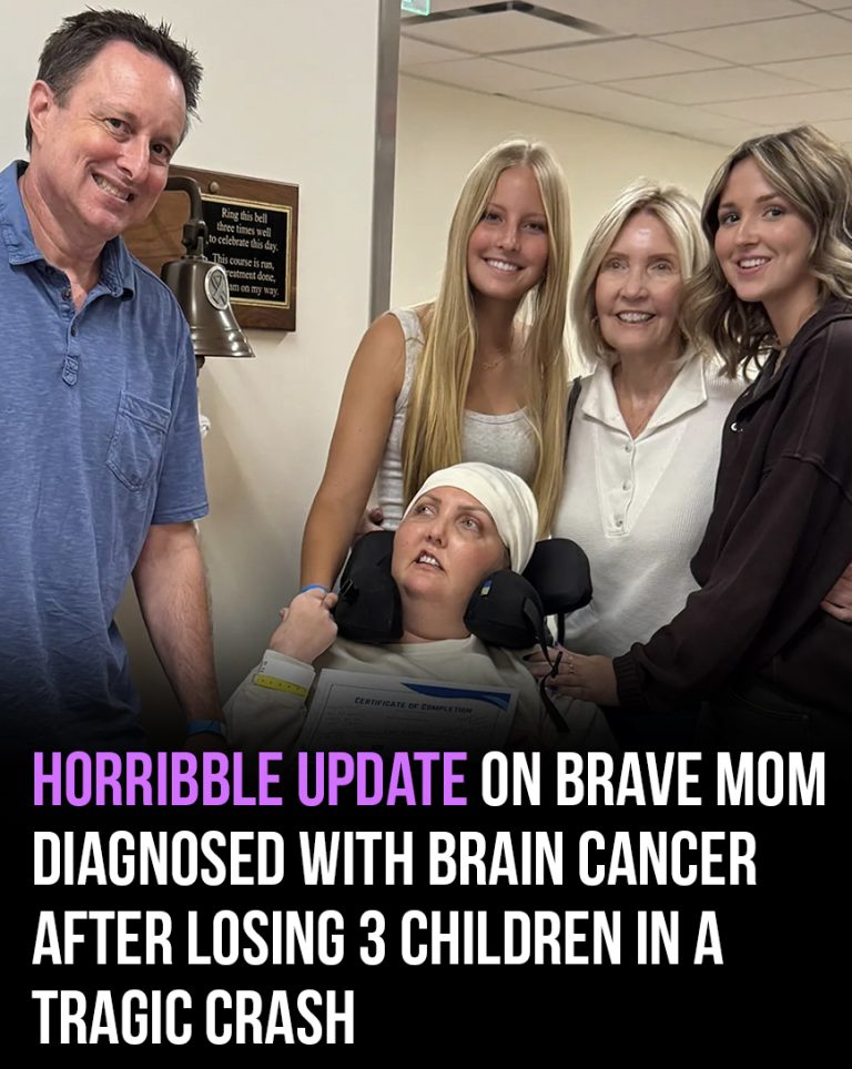 Mom, diagnosed with brain cancer after losing 3 children in a tragic crash, and who welcomed triplets a year later, passes away at 48