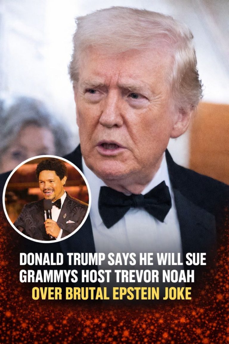 Donald Trump says he will sue Grammys host Trevor Noah!