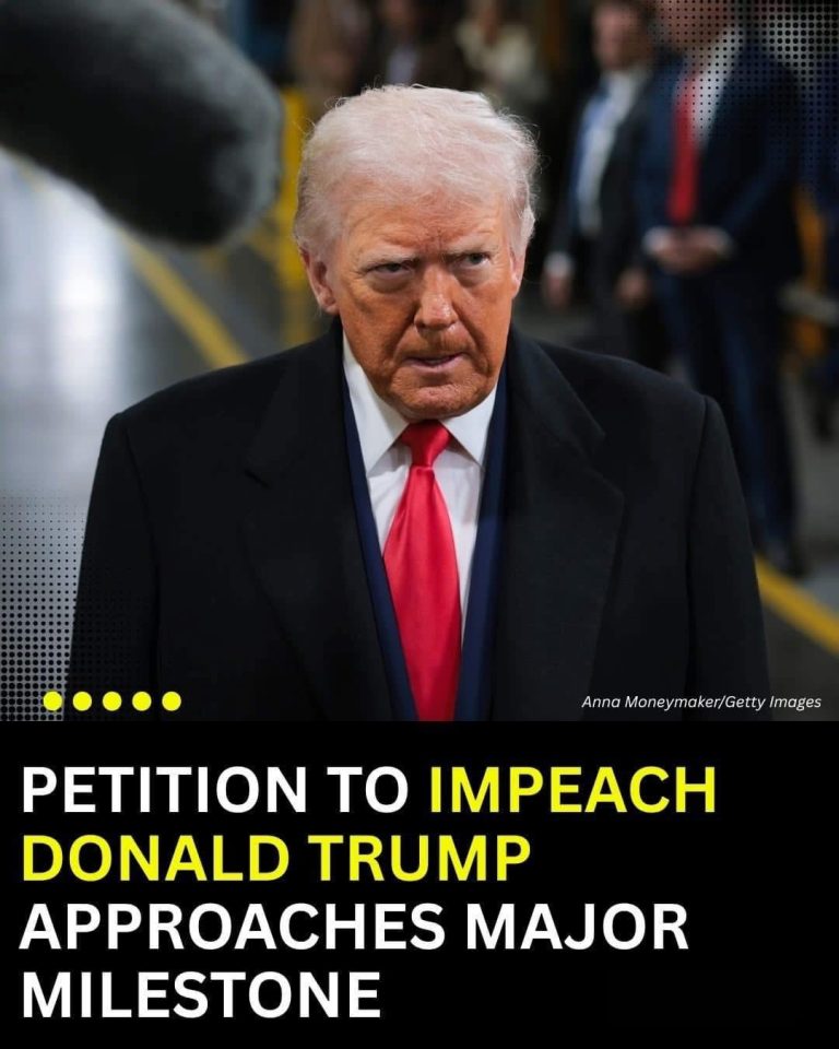 A petition calling for the impeachment of President Donald Trump!