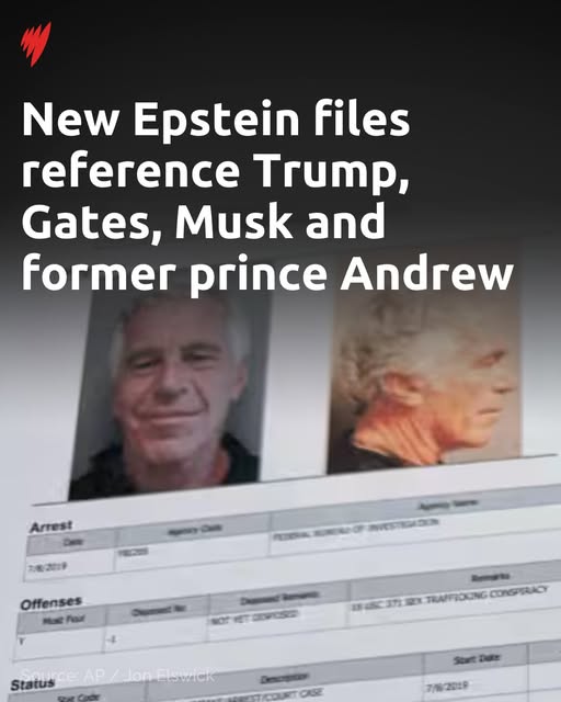 Fresh Epstein files reference Trump, Gates, Musk, former prince Andrew and Lutnick