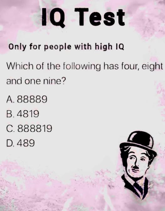 Only for people with high IQ
